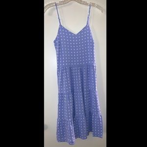 Light purple polka dot dress
